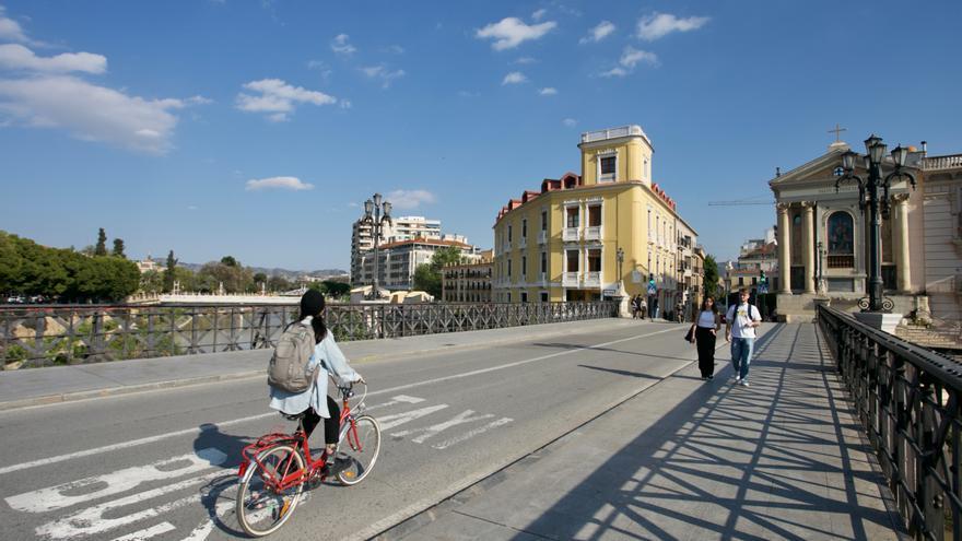 Bicibús El Carmen y Murcia en Bici muestran su apoyo a los planes de movilidad del Ayuntamiento