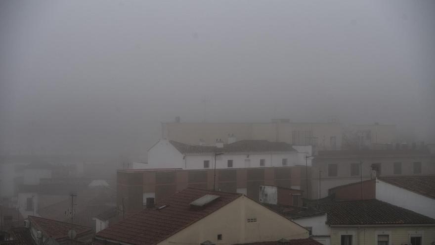 El tiempo en Extremadura: Cielo poco nuboso y temperaturas en descenso