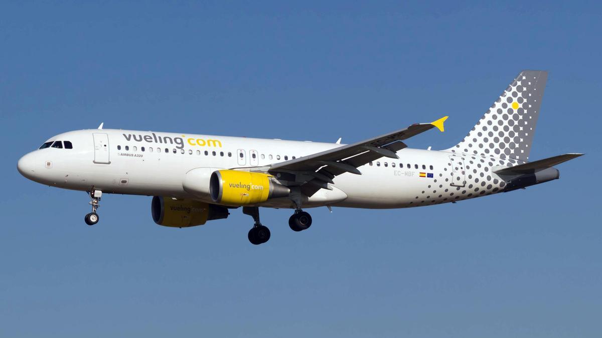 Emergencia a bordo en un vuelo de Vueling