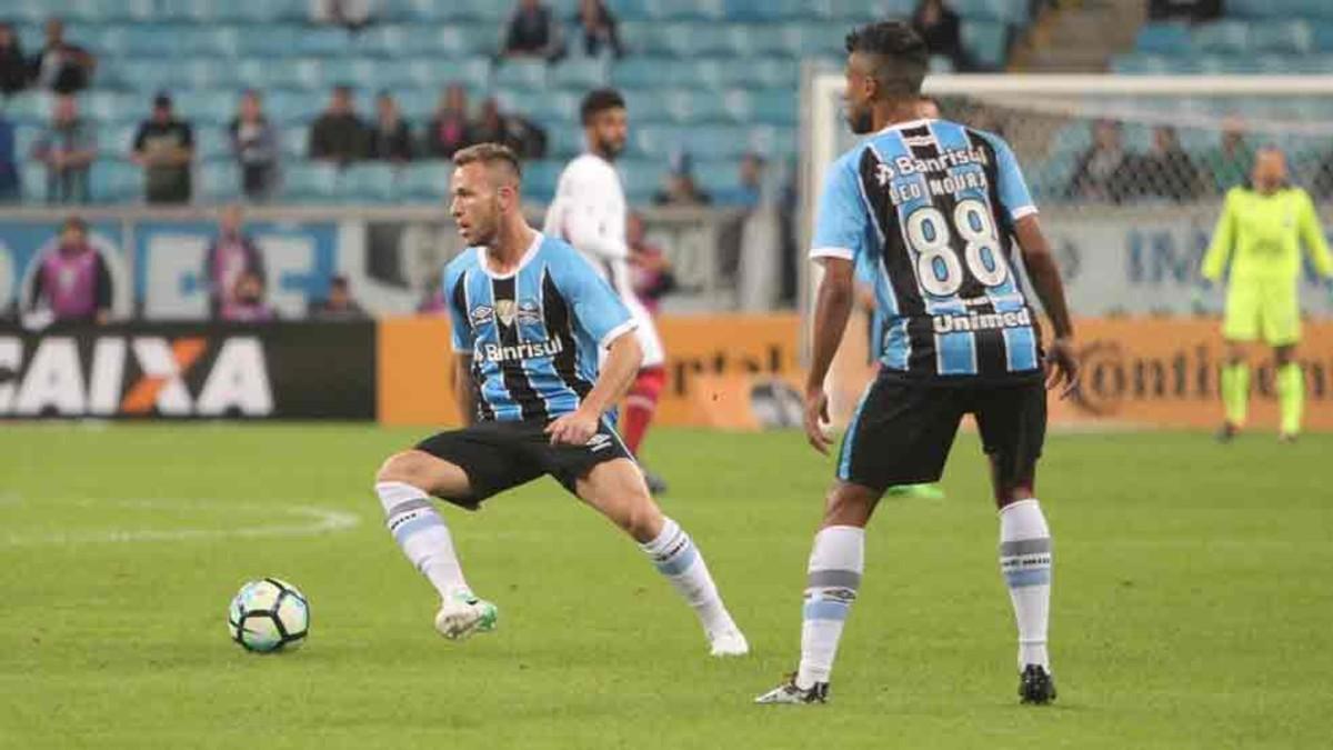 Arthur, líder del Gremio vencedor del Campeonato Gaucho 2018