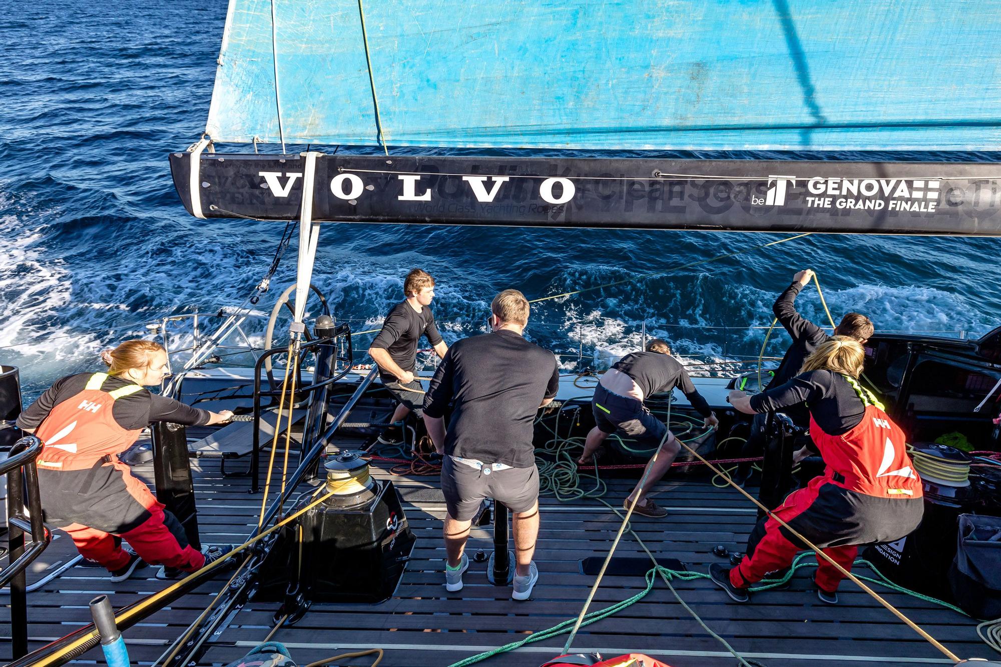 La Volvo Ocean Race se prepara para partir hacia Ciudad del Cabo.