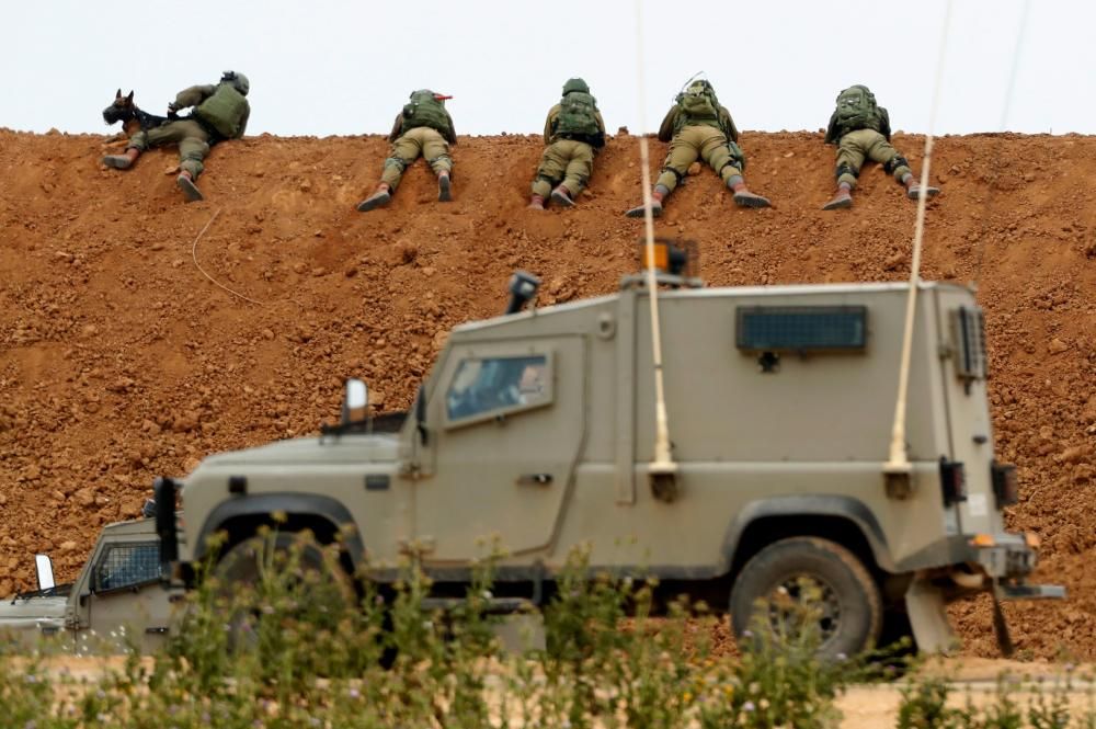 Jornada de protestas en Gaza