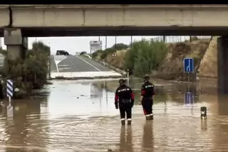 La dana atraviesa el noreste de la península
