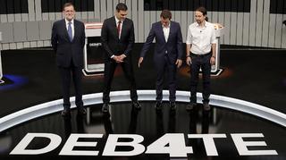 El debate a 4 entre Rajoy, Sánchez, Iglesias y Rivera, en directo online