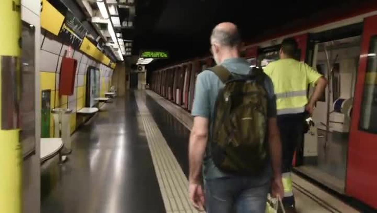 Visita a la estación ’fantasma’ del metro de Correos.