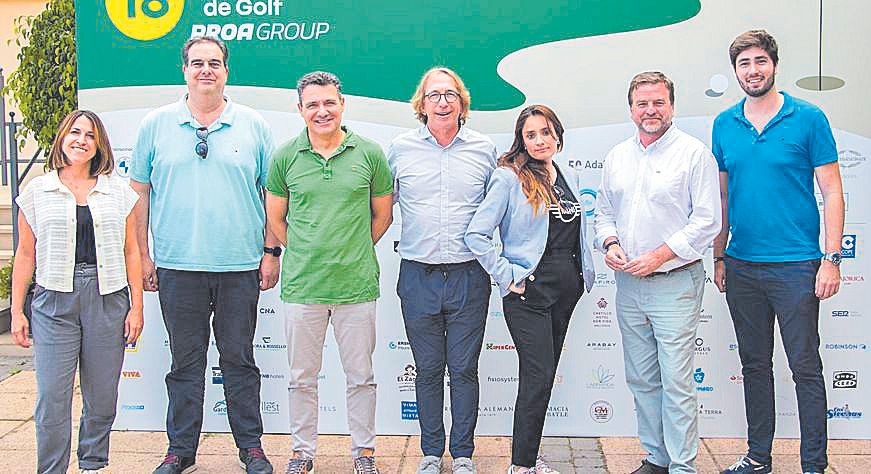 Alicia Calabia, Óscar Félix, Josep Maria Pastor, Dino Jaume, Patricia Puerto, Peter Mugliston y Miquel Mas.