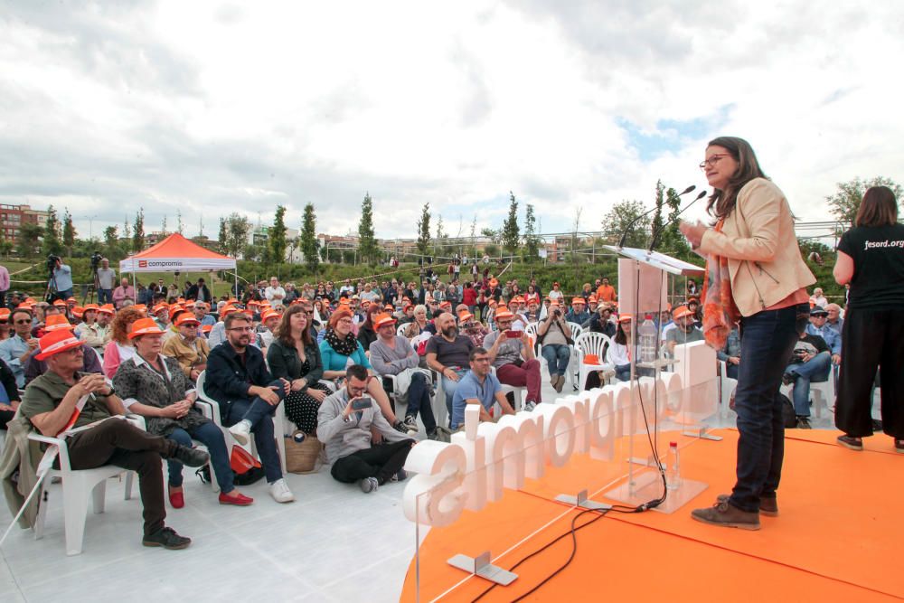 Mitin de Joan Ribó en el Parc Central