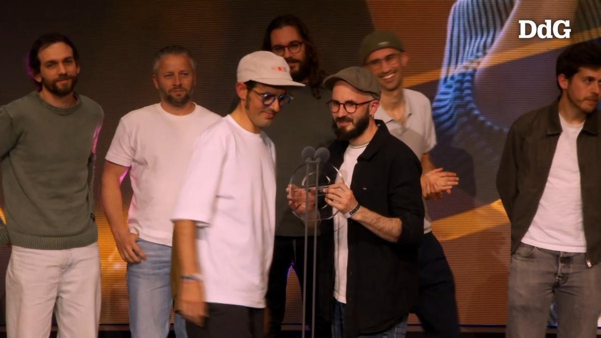 Vídeo | Alosa, Ginestà i Oques Grasses, els grans triomfadors a la gala dels Premis Enderrock