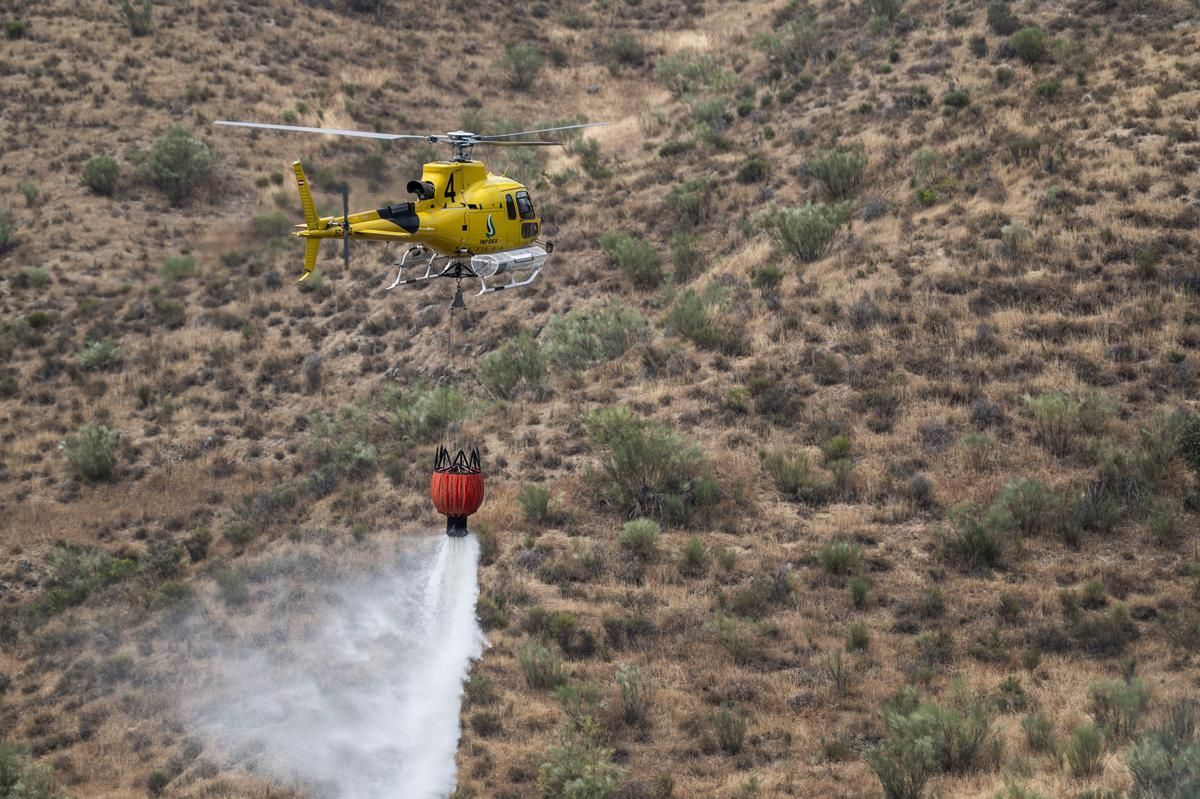 Fotogalería | Así ha sido el incendio forestal en Garrovillas de Alconetar