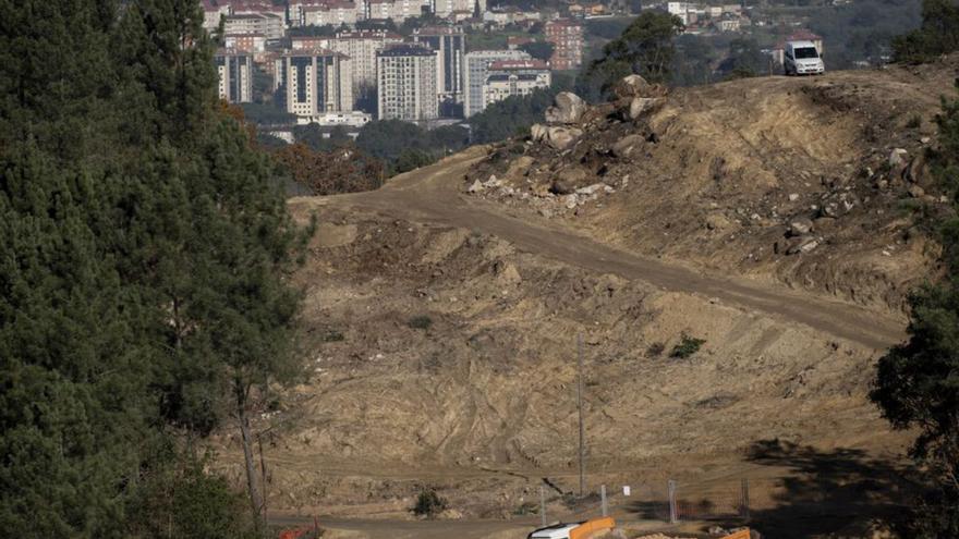 Obras de la variante exterior en Ourense.   | // BRAIS LORENZO