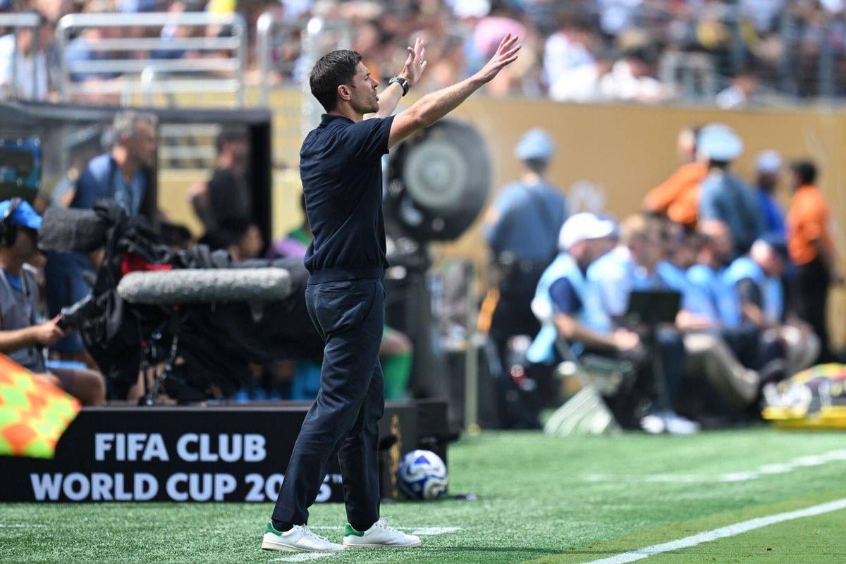 Xabi Alonso durante el Tirol-Real Madrid.