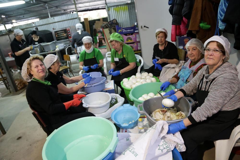 Ambiente en la apertura de las barracas en Murcia