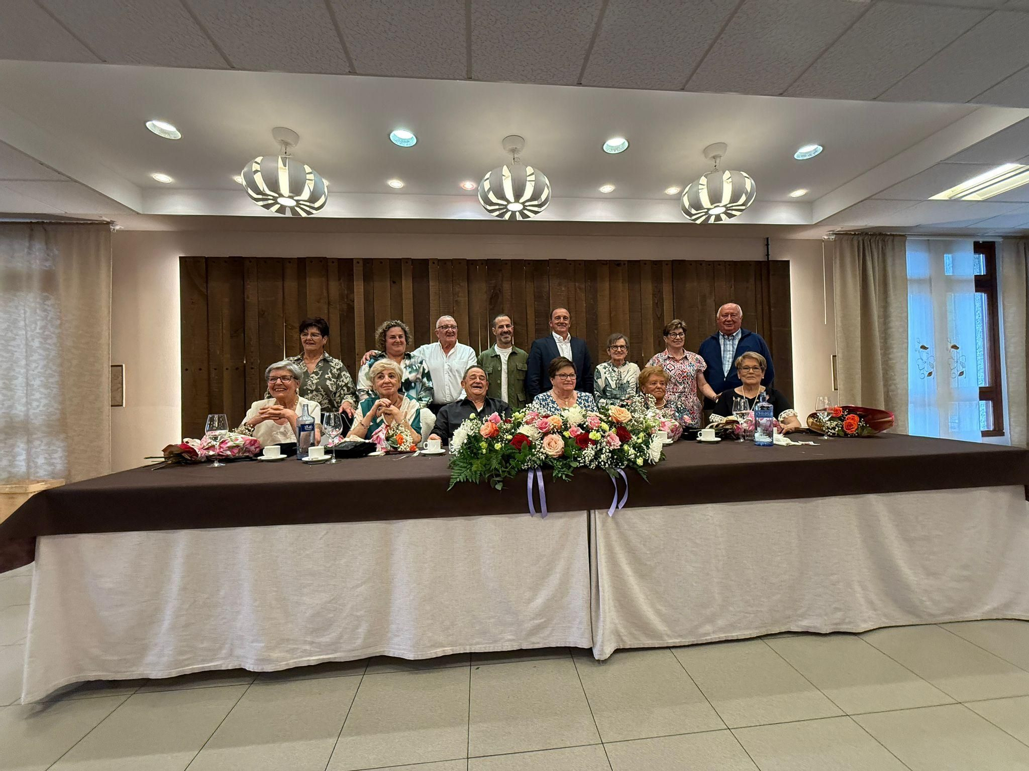 Así fue la comida de la Asociación de Jubilados, Prejubilados y Pensionistas de Valdesoto