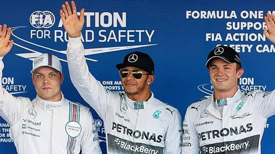 Hamilton le gana el pulso por la &#039;pole&#039;  a Rosberg en Rusia