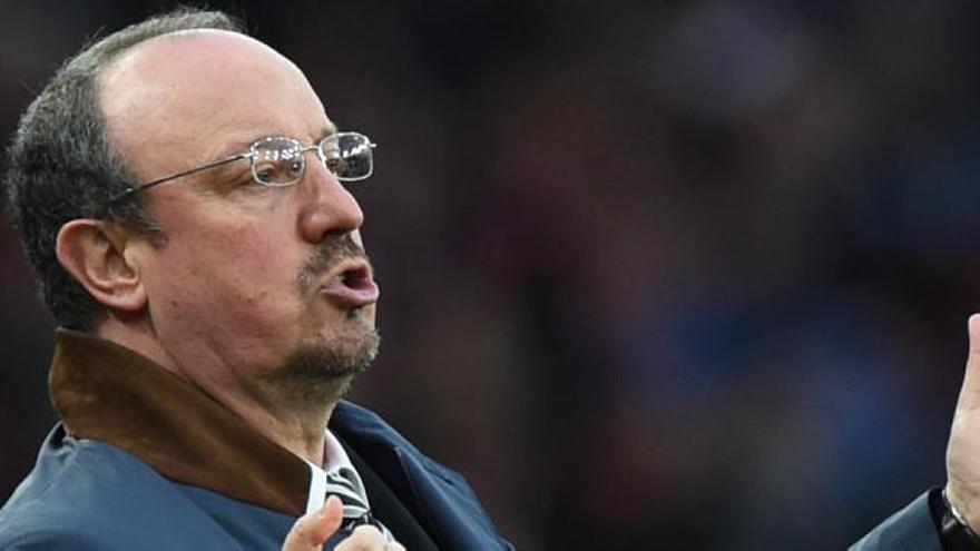 Rafa Benítez, entrenador del Newcastle