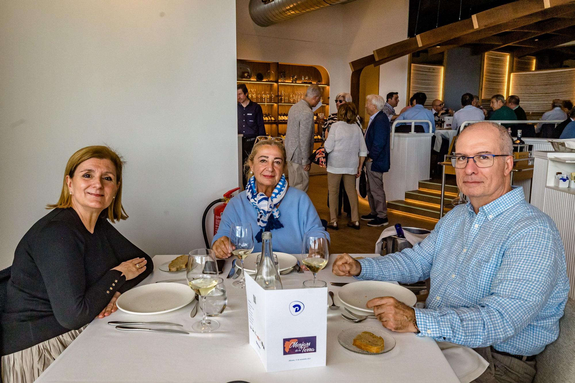 ''Menjars de la Terra'' en el restaurante Dársena de Alicante