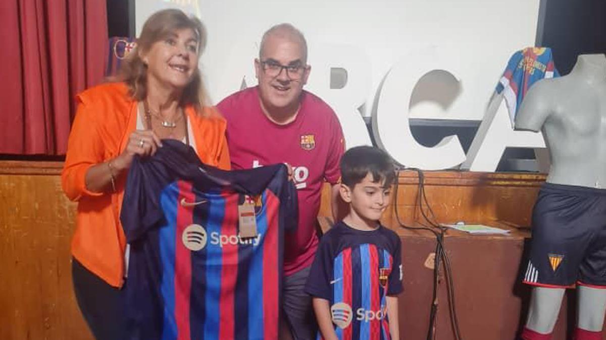 Se sorteó una camiseta del FC Barcelona 2022-23