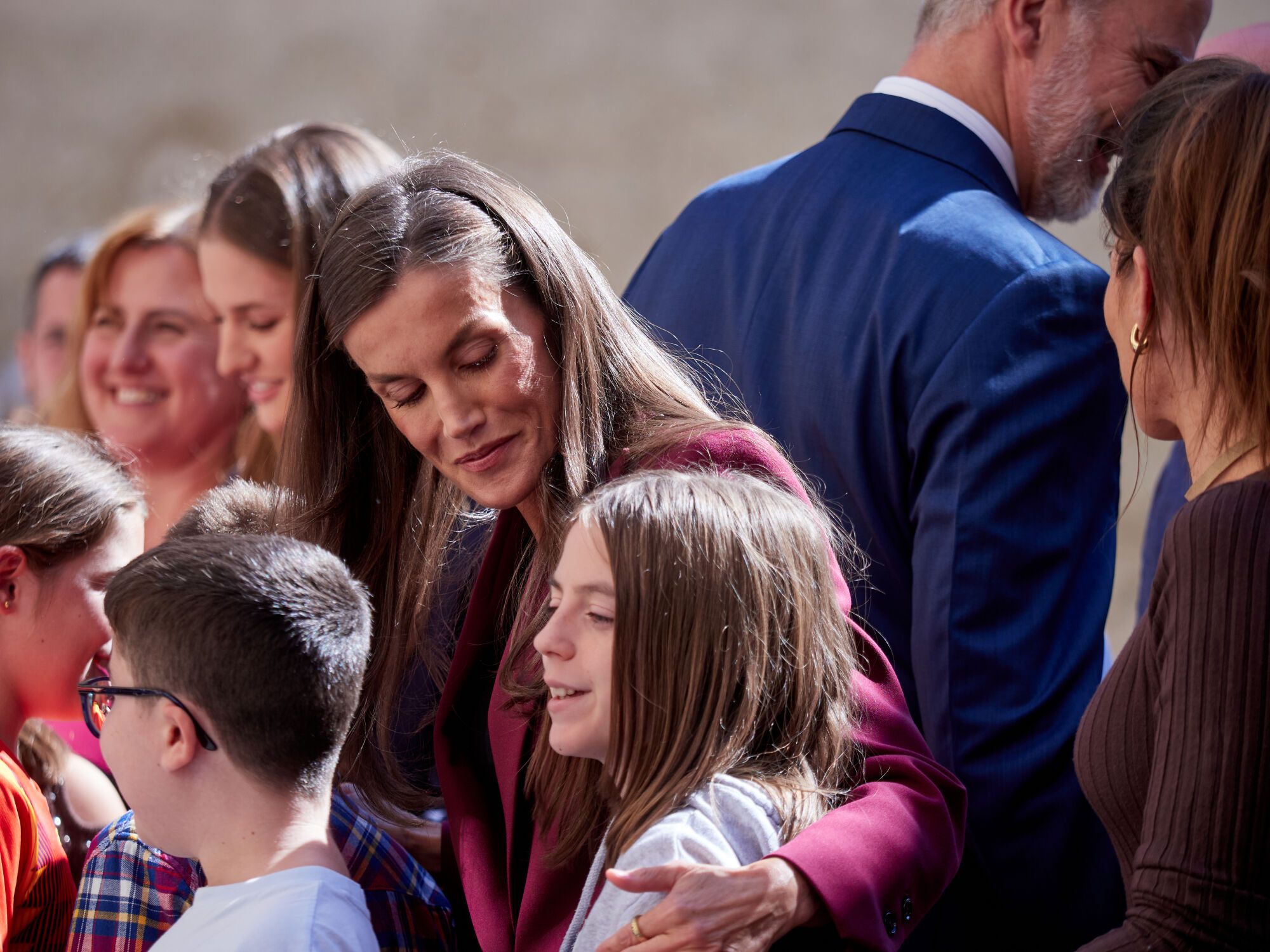 EN IMÁGENES: Leonor se da un baño de multitudes en su estreno como Princesa de Viana
