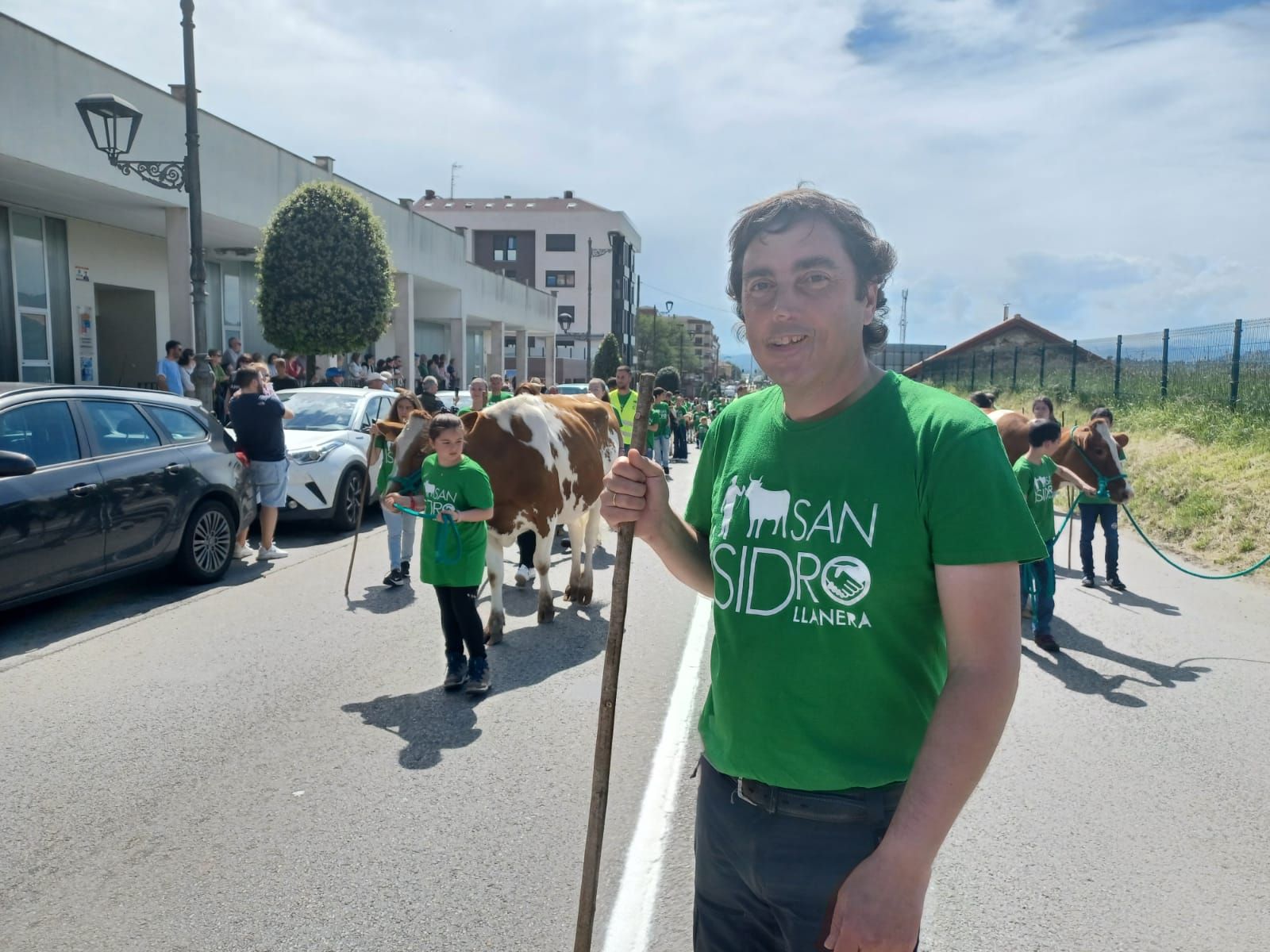 Espectáculo del campo en Llanera: el desfile de San Isidro llena las calles de la mejor tradición ganadera