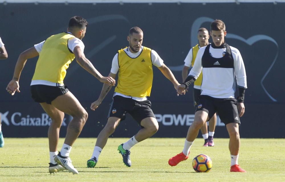 Espectacular entrenamiento del Valencia CF