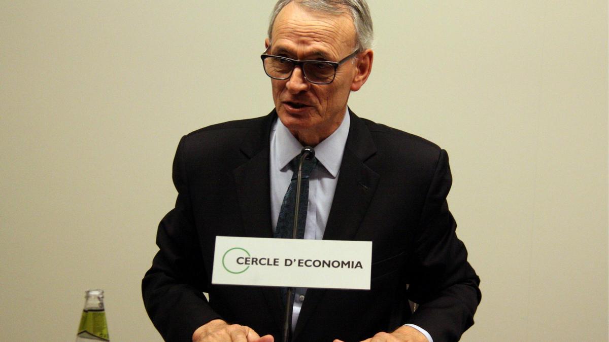 Anton Costas, quan presidia el Cercle d’Economia