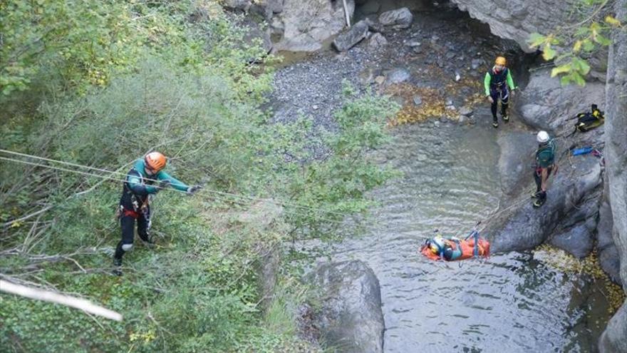 Pirineo y Guara, con 20 muertos, duplican este año las cifras del 2017