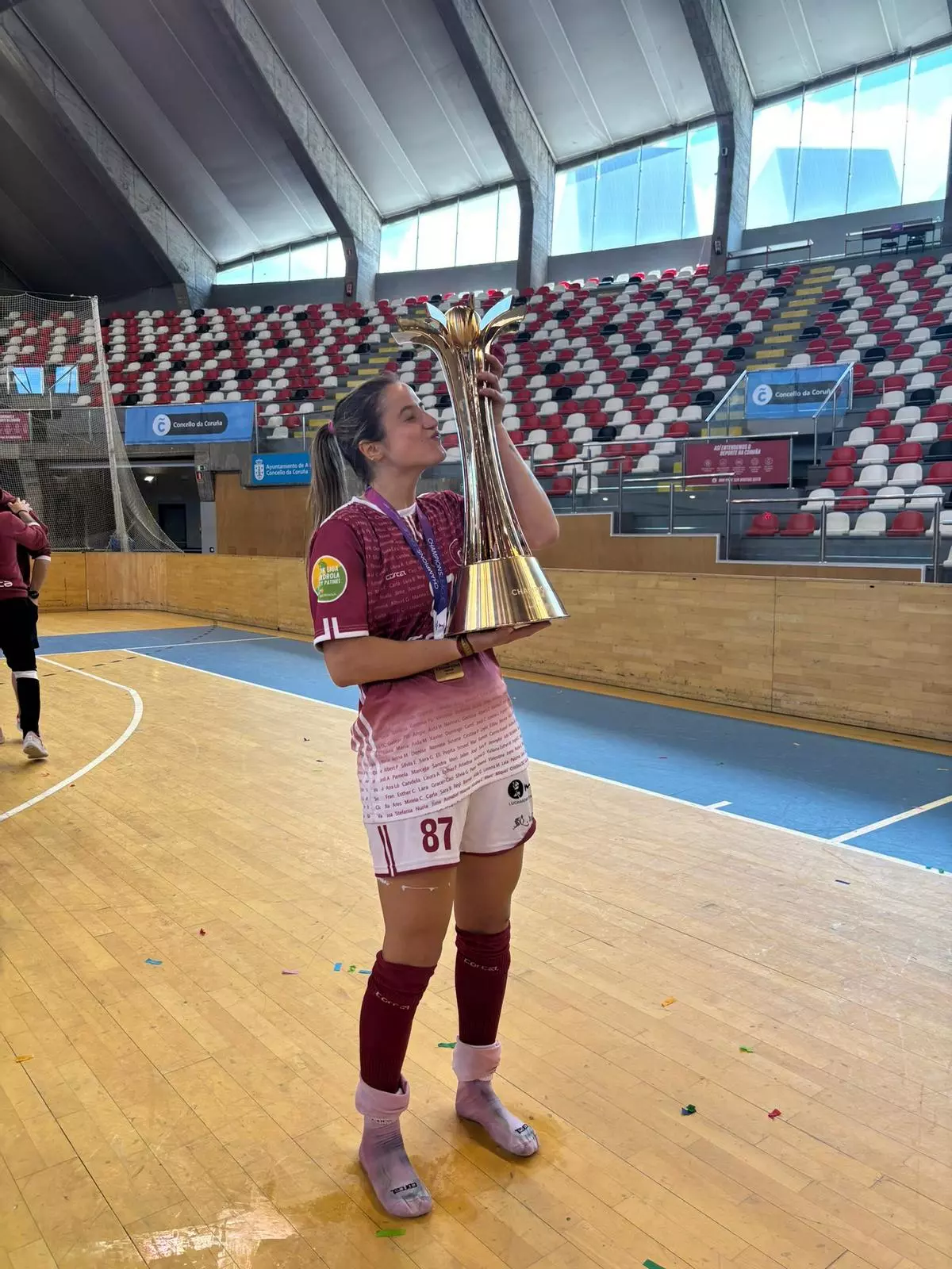 María Sanjurjo, convocada con la Selección para el Europeo