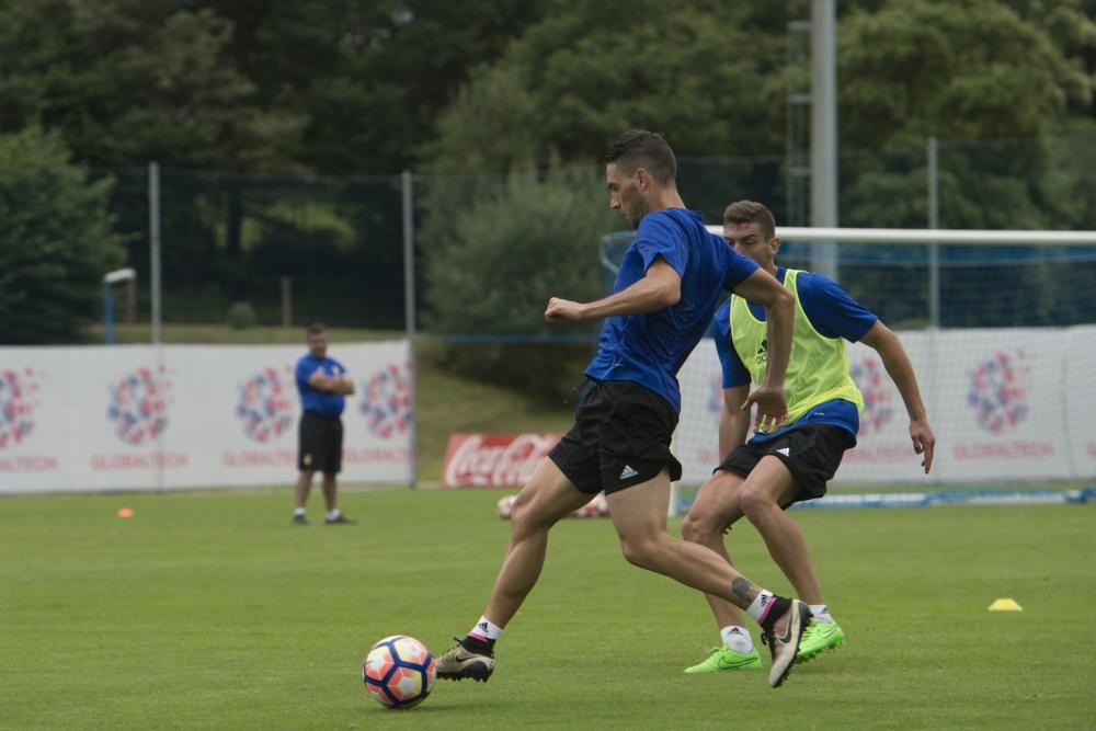 Entrenamiento del Real Oviedo