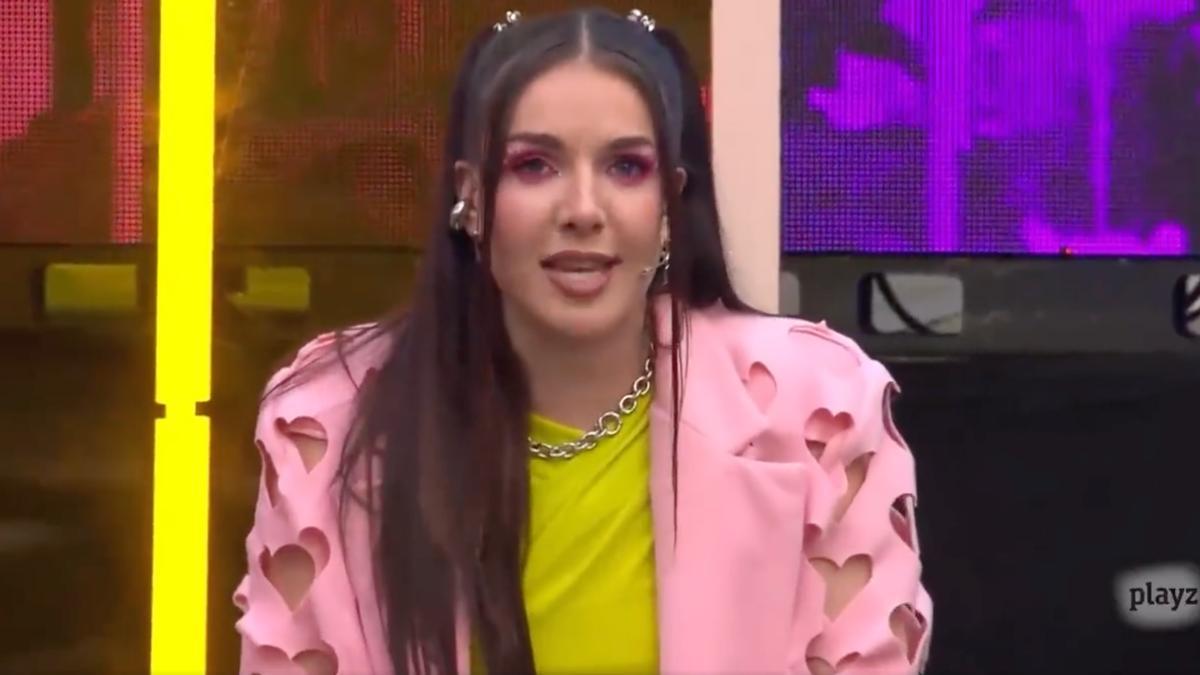 Inés Hernand en la edición especial de 'Gen Plaz XL' con motivo del Orgullo LGTBI