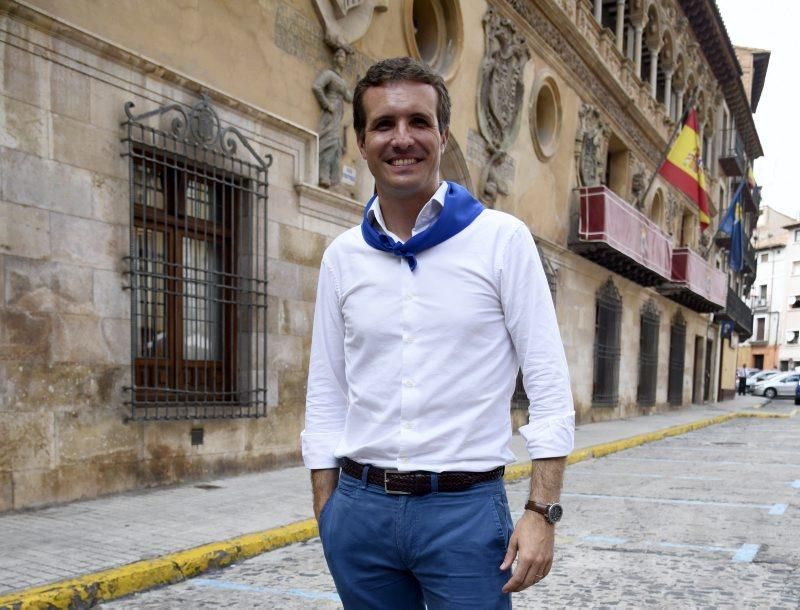 Visita de Pablo Casado a Tarazona