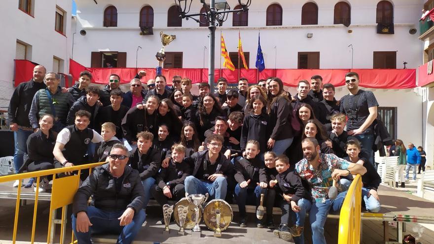 Podio para Almassora en el LVI Concurso de Tambores y Bombos de Híjar