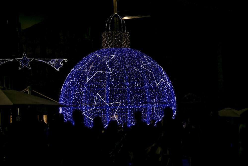 Luces de Navidad en Avilés