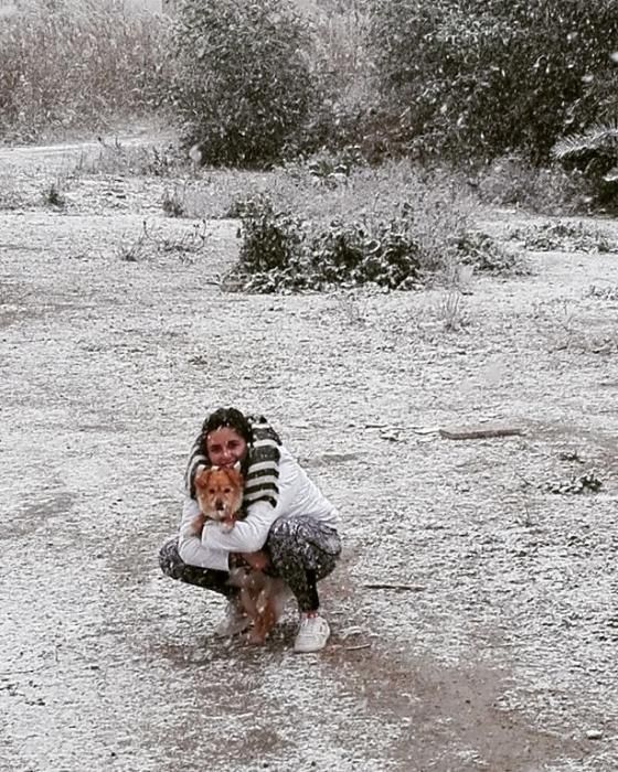 Nieve en el Barrio del Progreso - Murcia