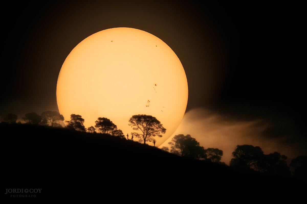 La imagen de Jordi L. Coy que la NASA ha publicado este martes 21 de septiembre como foto del día en su página web.