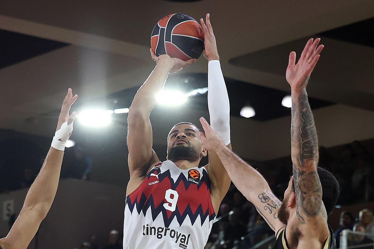 Luwawu-Cabarrot, en una acción del encuentro ante el AS Mónaco