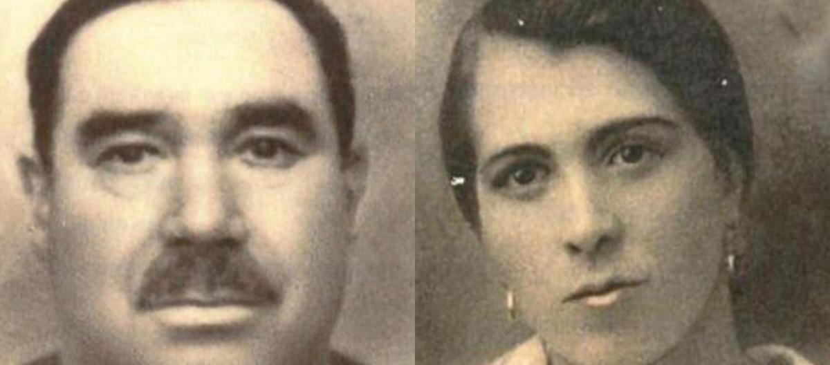 Joaquín Álvarez y Virginia González. Abuelos de la enfermera viguesa Charo Álvarez, que ha reconstruido la historia de su abuelo, fusilado por los fascistas, a partir de la última carta que escribió a su esposa. Cedida