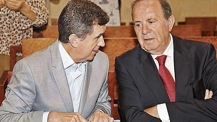 Matas y Rodríguez, durante las primeras jornadas del juicio.