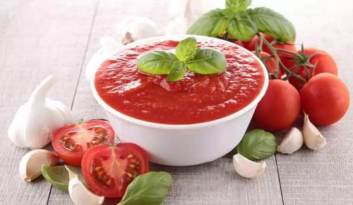 Salsa de tomate.