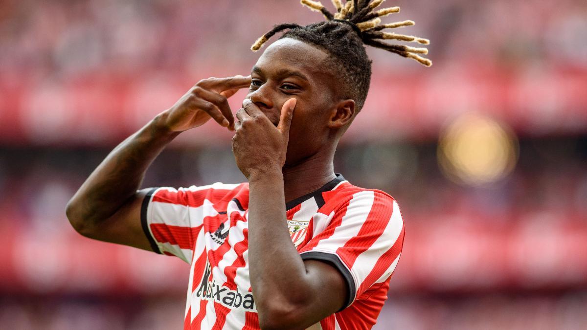 Nico Williams anotó ante el Atlético de Madrid