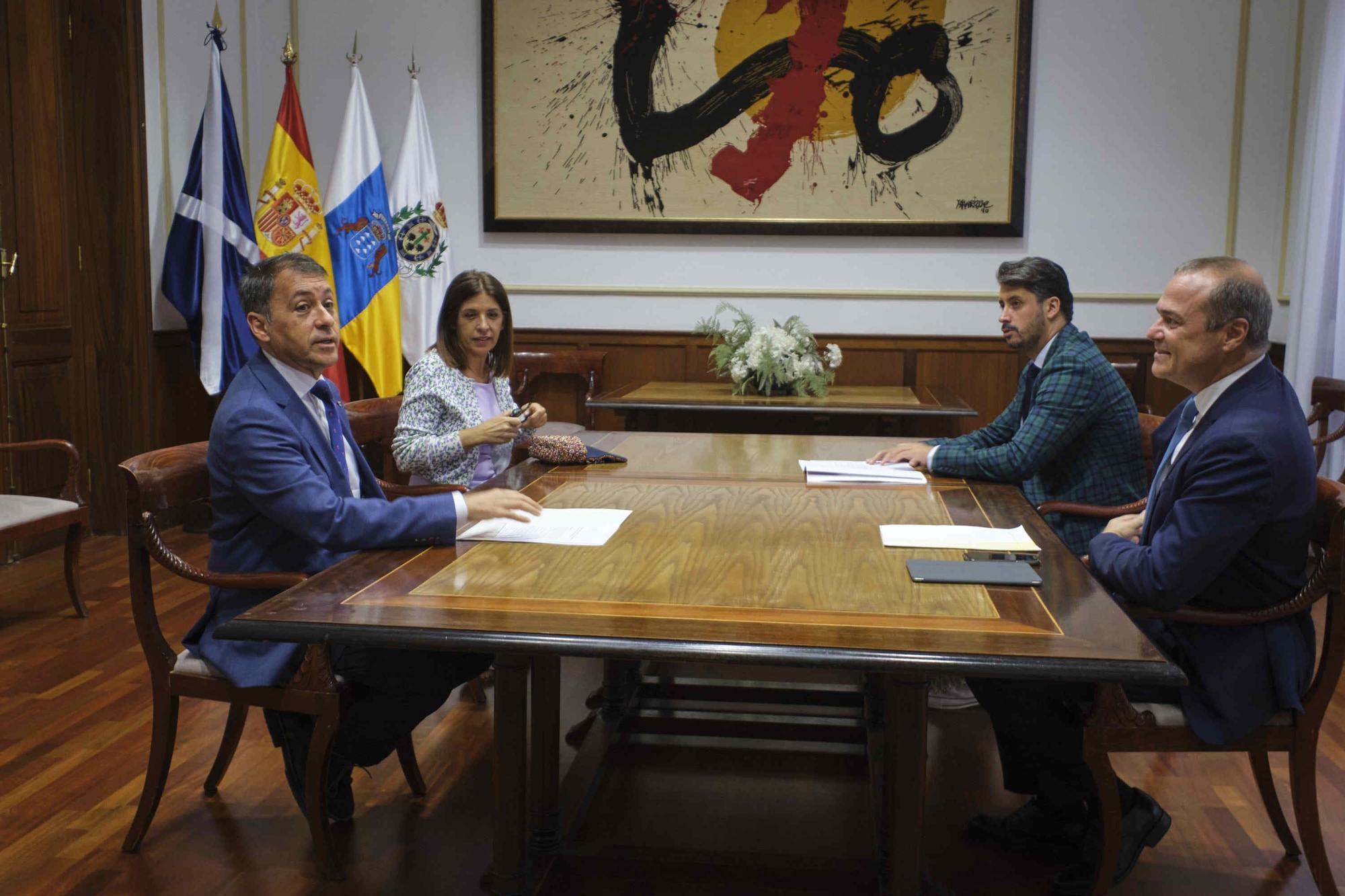 Reunión de los municipios que forman el G4 para analizar temas actuales de interés común