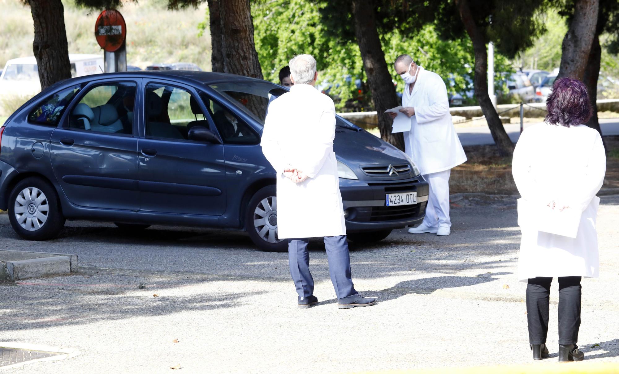 El AutoCovid ya está en marcha en el Hospital Militar