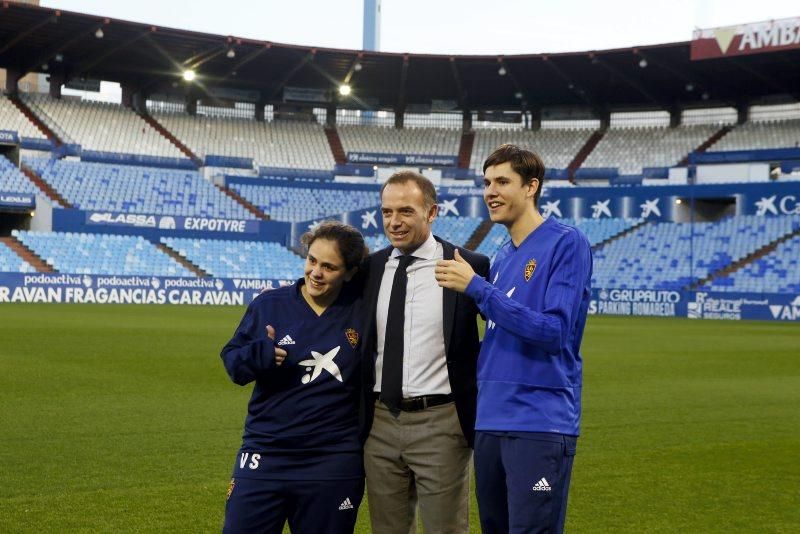 Presentación del Real Zaragoza en LaLiga Genuine