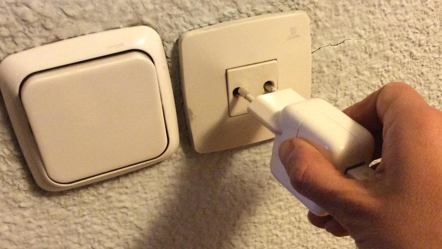 Un endoll, en una imatge d'arxiu.