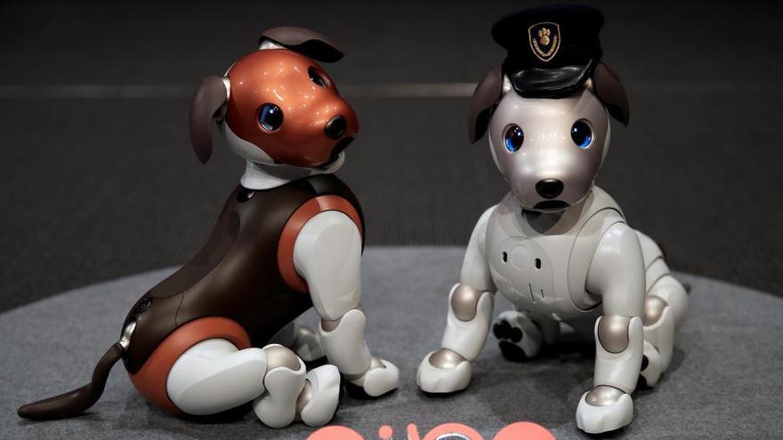Sony presenta una versión 'policía' de su perro-robot Aibo - Levante-EMV