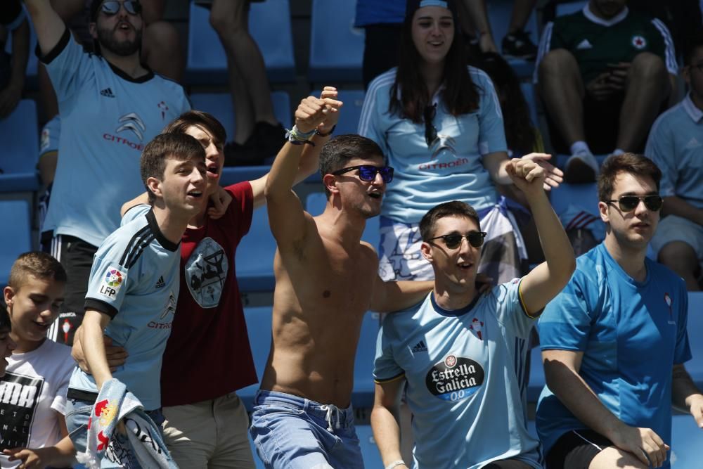 Las fotos del último partido de Liga en Balaídos entre el Celta y el Levante.