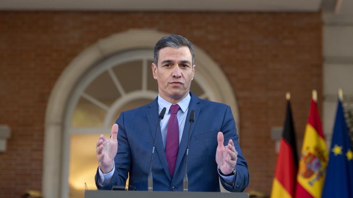 El president del Govern espanyol, Pedro Sánchez