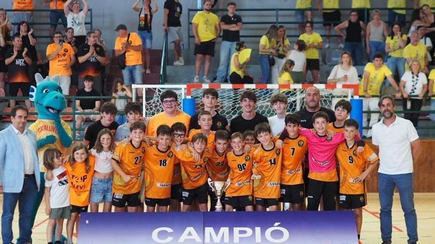 L'Handbol Santpedor s'imposa en el top-4 aleví de Primera Catalana disputat a Calella