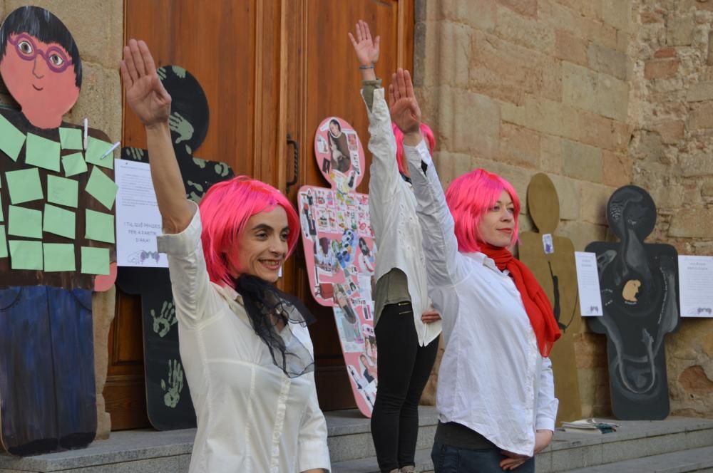 Manifestació del 8-M a Berga