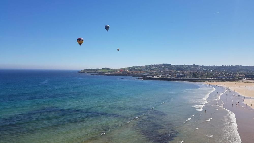 Las impresionantes imágenes de Gijón desde el aire