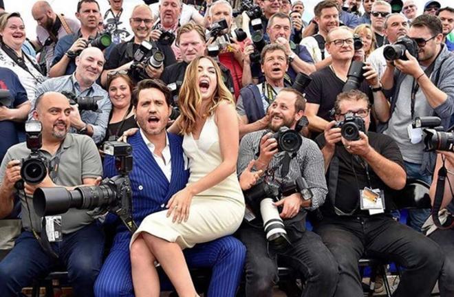 Ana de Armas y Edgar Ramírez en Cannes